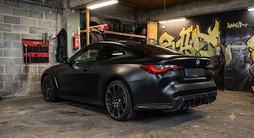 BMW M4 met subtiele afwerking